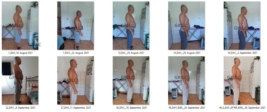 Bozidar Grilc 40 days fasting experience